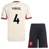 Maglia Liverpool Virgil 4 Bambino Trasferta Divisa 2025-26